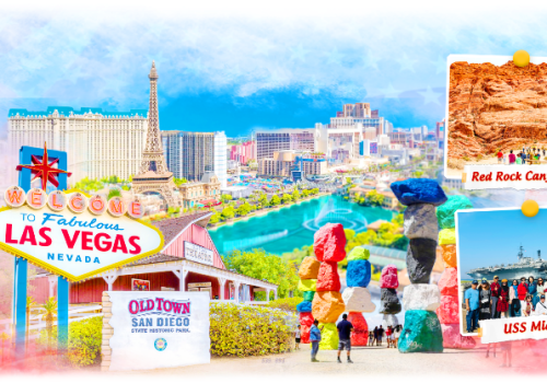TOUR  BỜ TÂY HOA KỲ LOS ANGELES – LAS VEGAS 7 NGÀY 6 ĐÊM
