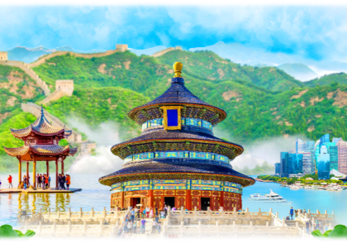 TOUR THƯỢNG HẢI – BẮC KINH – HÀNG CHÂU – TÔ CHÂU 7N6D ( BAY VIETNAM AIRLINE)