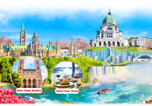 TOUR BỜ ĐÔNG CANADA 8 NGÀY 7 ĐÊM