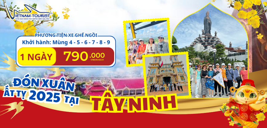 TOUR TẾT 2025 TÂY NINH