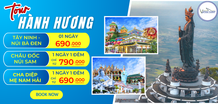 TOUR HÀNH HƯƠNG VIETNAM TOURIST