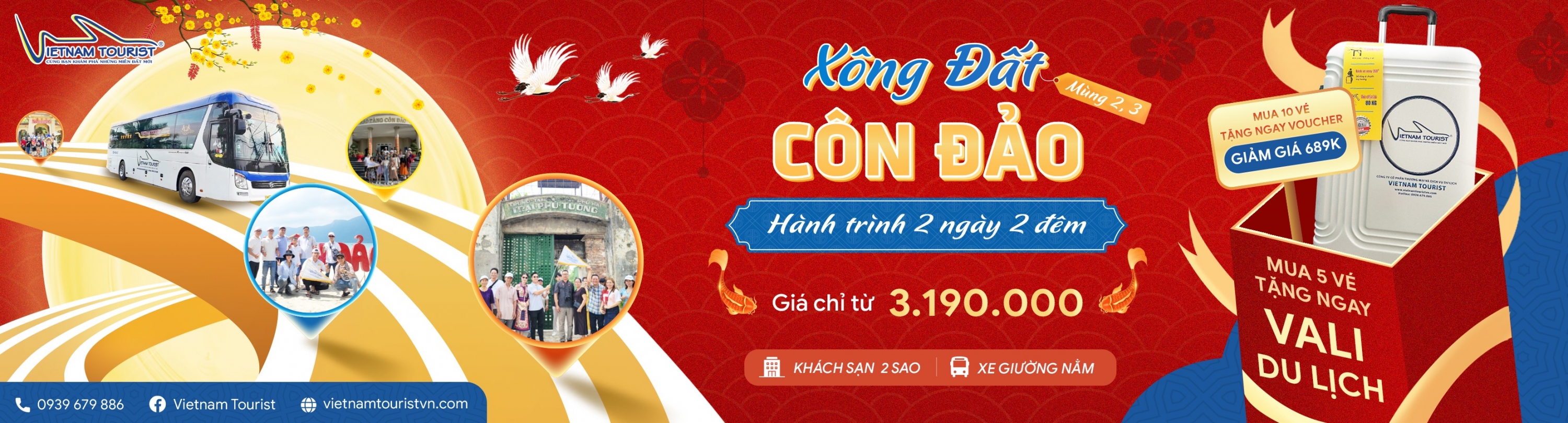 tour côn đảo 2 ngày 2 đem tết âm lịch 